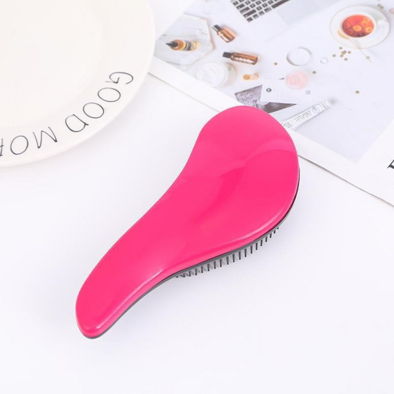 Ergonomic Hair Detangling Brush - Anti-Static, Gentle on Scalp, Easy Grip - Perfect for All Hair Types