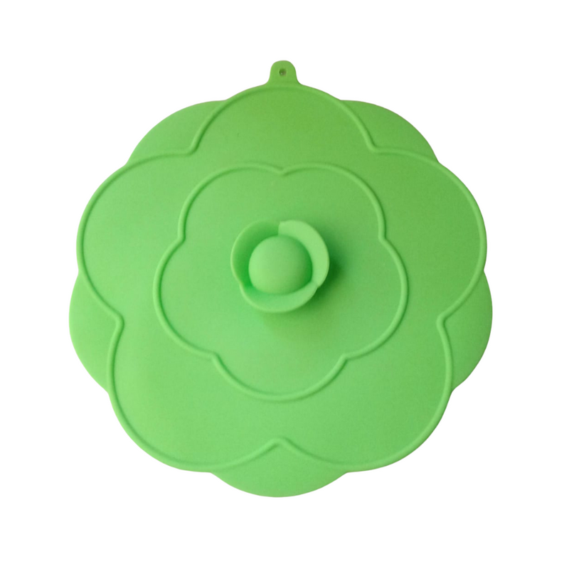 Silicone Flower Shape Spill Stopper Lid - 30 cm - Available in Multiple Colors