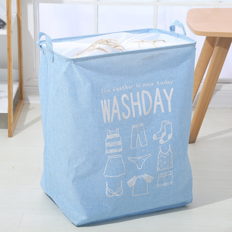 Large Foldable Laundry Basket with Handles, Durable Fabric, and Modern Design for Home Organization