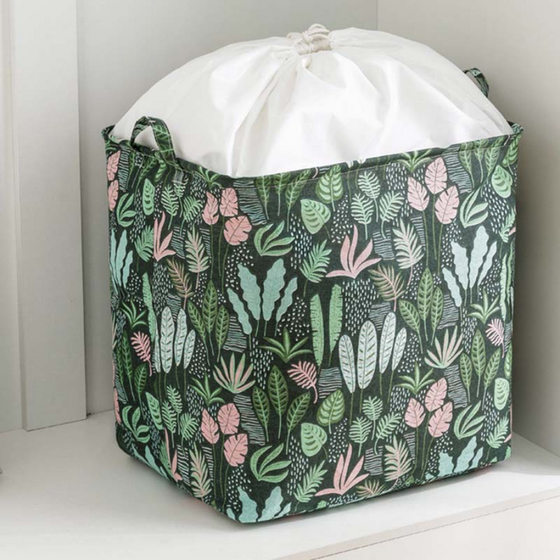 Large Foldable Laundry Basket with Handles, Durable Fabric, and Modern Design for Home Organization