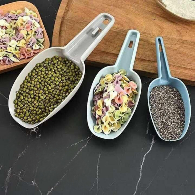 Versatile Nesting Measuring Spoons Set – Large, Medium, Small – Durable & Space-Saving