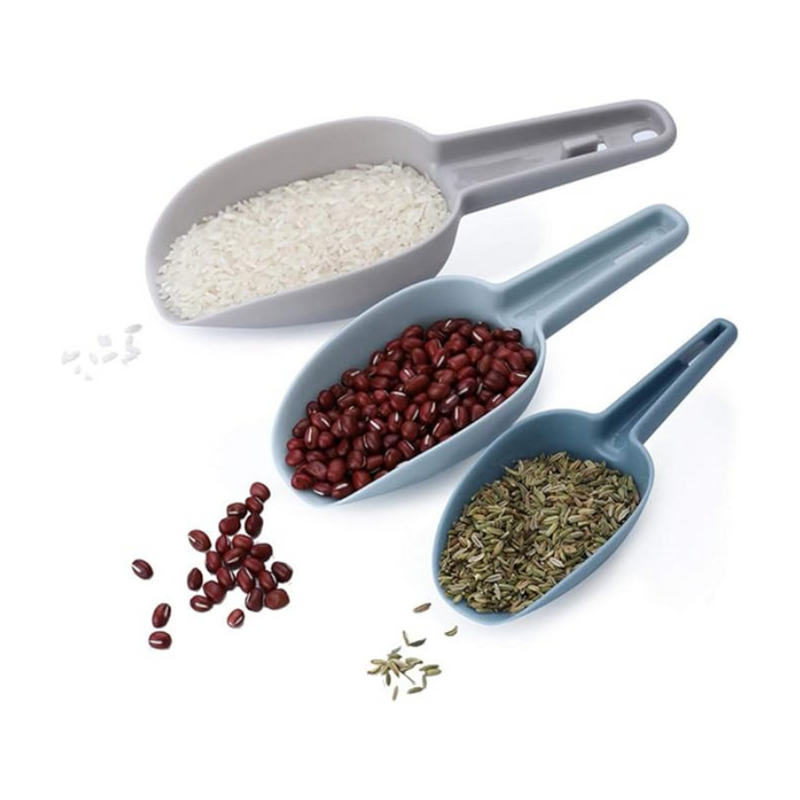 Versatile Nesting Measuring Spoons Set – Large, Medium, Small – Durable & Space-Saving