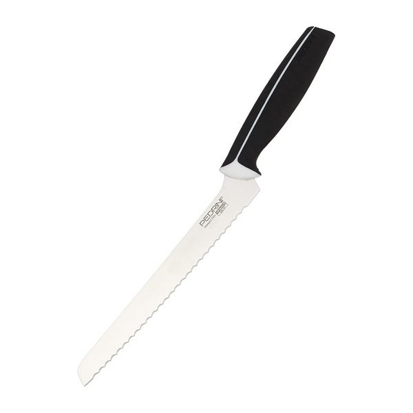 Pedrini Master Collection 8.2” Serrated Bread Knife – 21cm Italian Design Stainless Steel