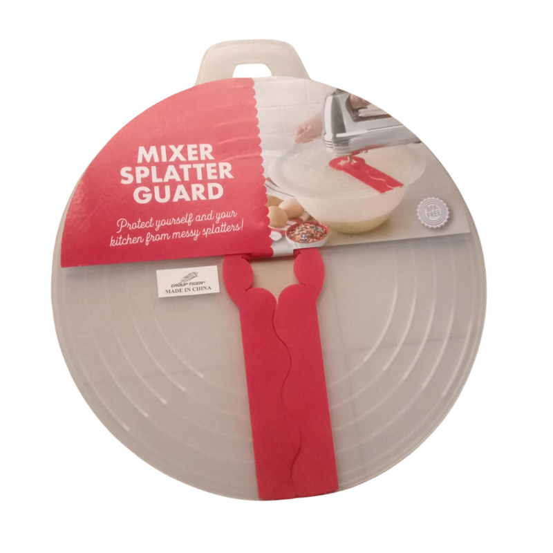 Mixer Splatter Guard - BPA-Free, Protects Against Messy Splashes, Fits Most Bowls