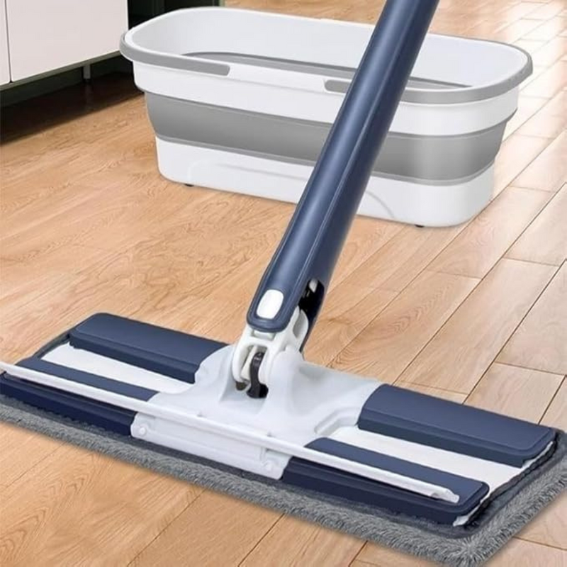 Adjustable Floor Mop with Extendable Handle - Heavy-Duty Cleaning, Easy Use