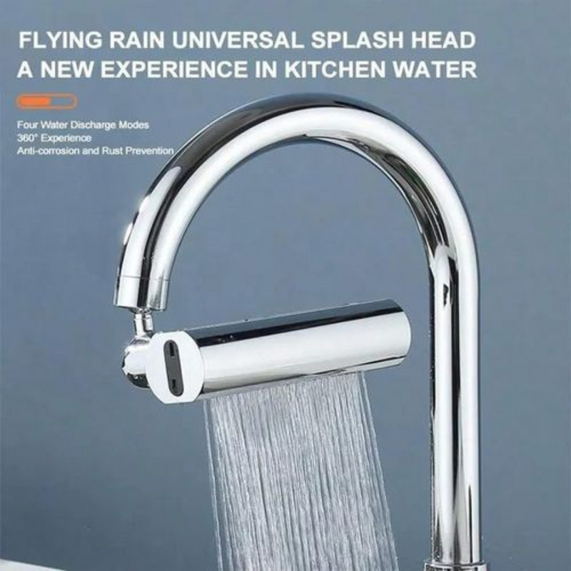 Multifunctional Universal Shower Head - 4 Adjustable Water Flow Modes for Enhanced Shower Experience