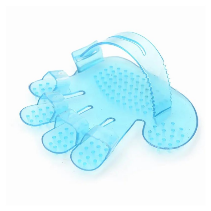 Pet Wash Brush Glove - Soft Silicone Grooming Glove For Massaging, Bathing, And Removing Loose Fur