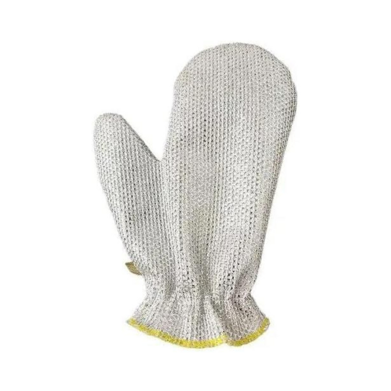 1  Piece - Steel Mesh Dishwashing Gloves - Heavy-Duty Scrubbing Gloves For Safe And Efficient Cleaning