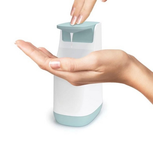 Press-Operated Soap Dispenser - Manual Liquid Dispenser for Soap, Lotion, Hand Sanitizer, and More