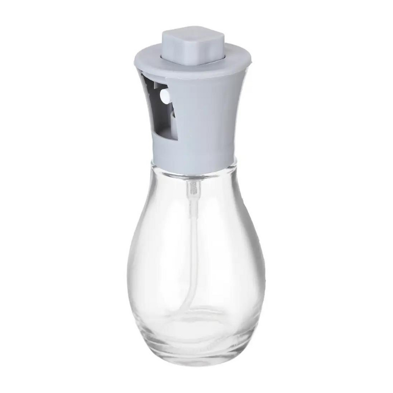 Glass Oil Dispenser Bottle With Plastic Pump, 200ml Capacity, Durable & Borosilicate Glass