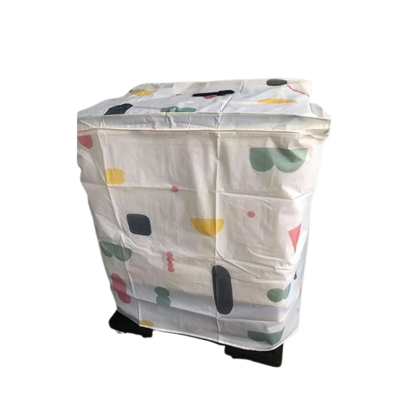 Protective Washing Machine Cover - Dustproof, Waterproof, Durable, 75x46x85 cm, 1 Piece