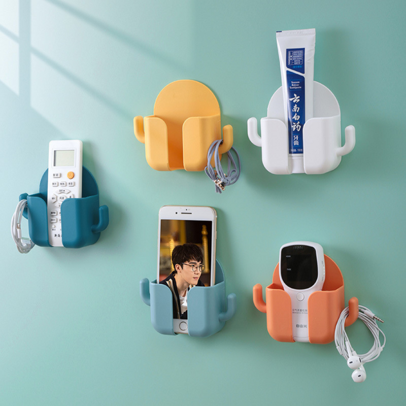 Wall-Mounted Phone Holder for Charging - Space-Saving, Easy to Install