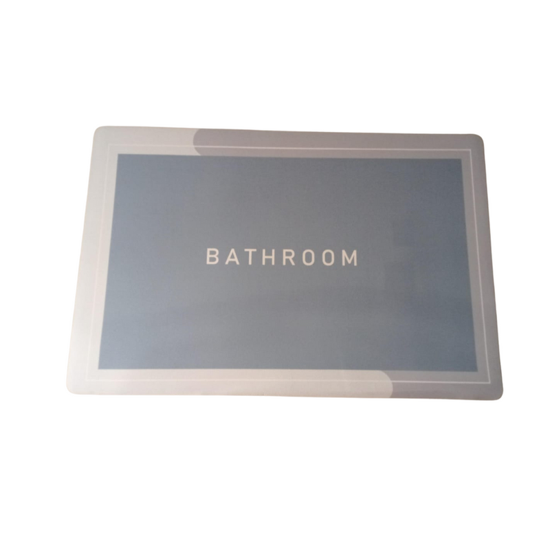 Premium Non-Slip Bathroom Mat - Soft Absorbent, Quick-Dry, Various Colors & Shapes, Anti-Slip