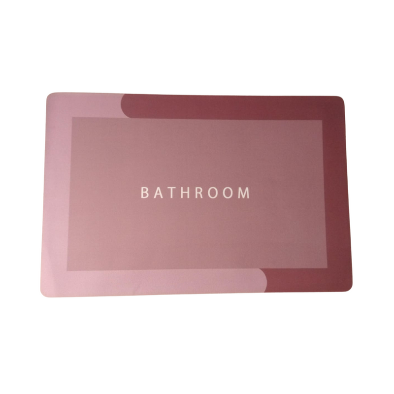 Premium Non-Slip Bathroom Mat - Soft Absorbent, Quick-Dry, Various Colors & Shapes, Anti-Slip