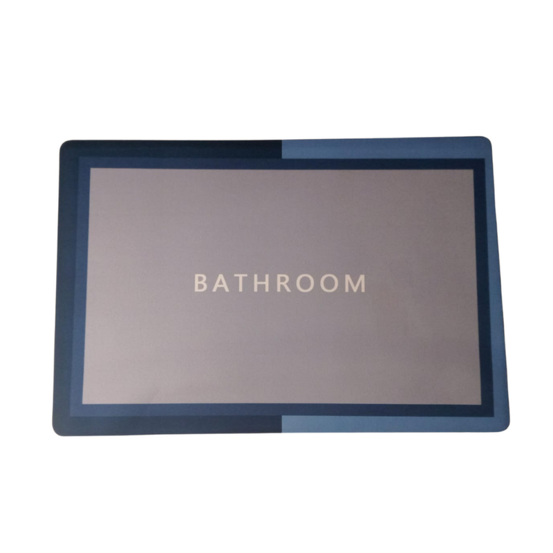 Premium Non-Slip Bathroom Mat - Soft Absorbent, Quick-Dry, Various Colors & Shapes, Anti-Slip