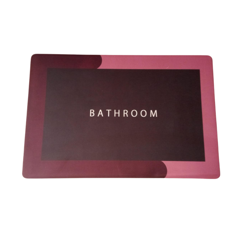 Premium Non-Slip Bathroom Mat - Soft Absorbent, Quick-Dry, Various Colors & Shapes, Anti-Slip