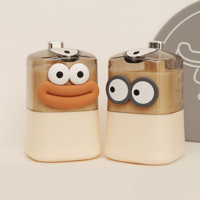 Adorable Cartoon Toothpick Holder Dispenser - Automatic Pop-Up Design, Fun Kitchen Accessory