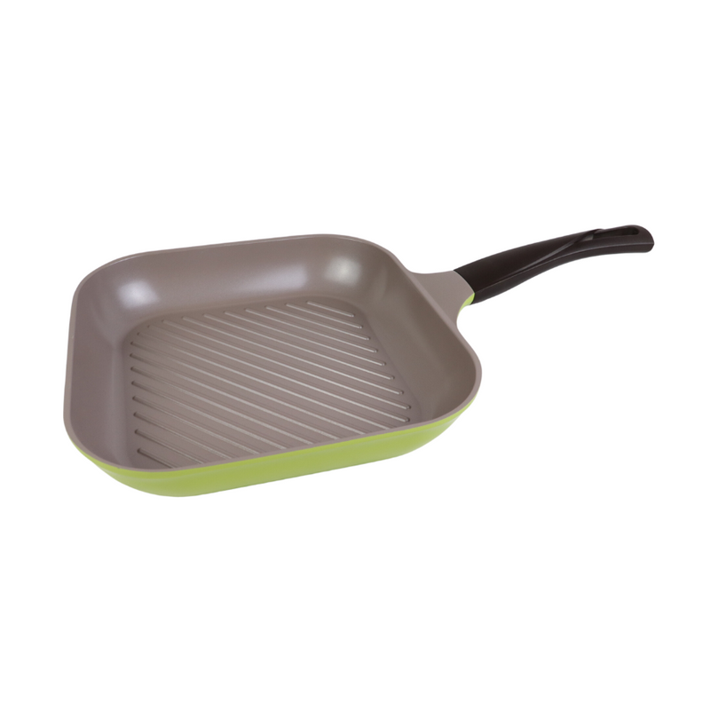 Chef Topf 28 cm Non-Stick Grill Pan – 3L Capacity, Made in Korea, Random Colors