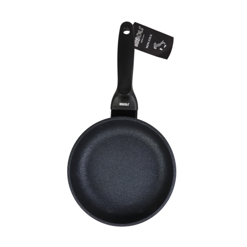 Risoli Black Plus 20 cm Non-Stick Fry Pan – Italian-Made, Durable and Efficient