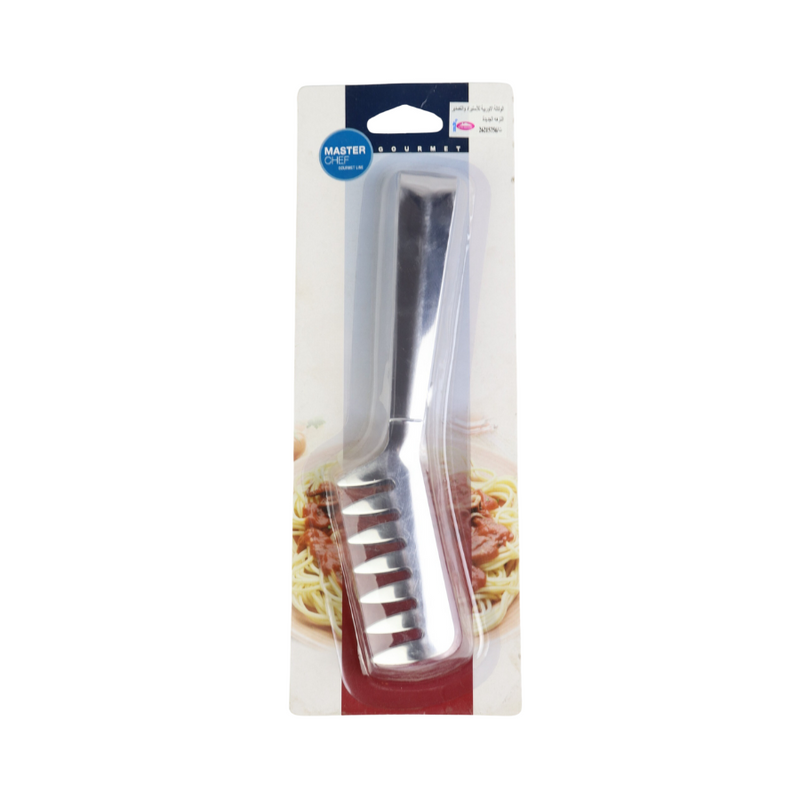 Master Chef Stainless Steel Spaghetti Server With Ergonomic Handle – Ideal For Serving Pasta Dishes