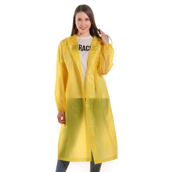 Rain Poncho for Adults - Random Colors