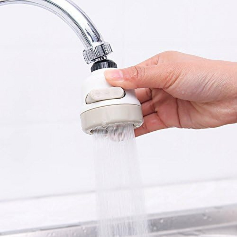 Adjustable Faucet Sprayer Nozzle - 360° Rotating & Water-Saving