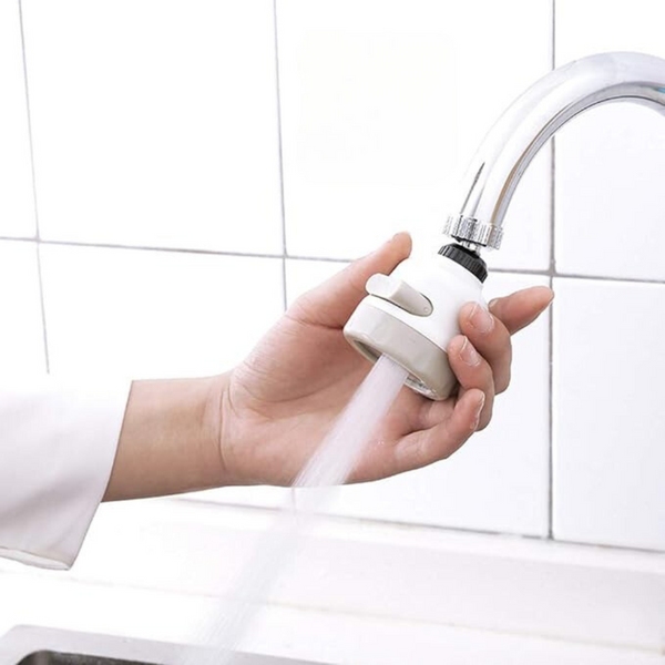 Adjustable Faucet Sprayer Nozzle - 360° Rotating & Water-Saving