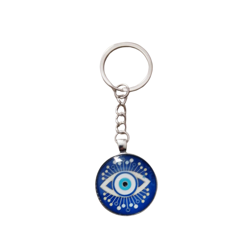 Versatile evil eye keychain for men and women