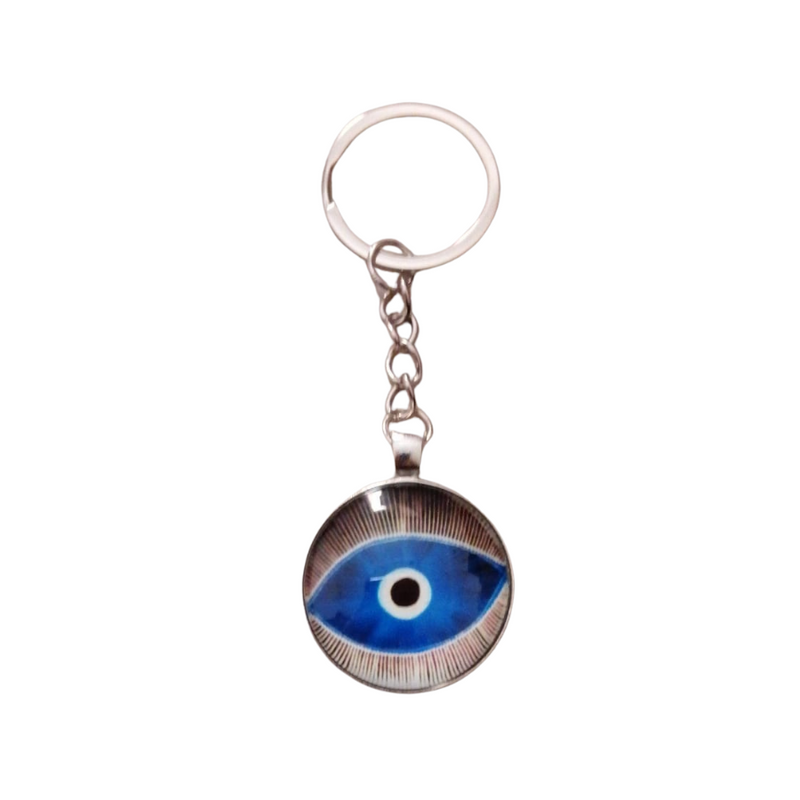 High-quality evil eye keychain for keys and bags