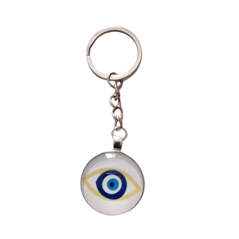 Trendy evil eye keychain for everyday use