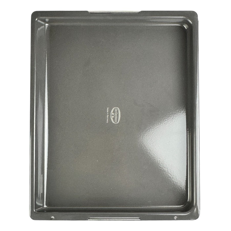 Dr. Oetker Adjustable Baking Tray With Premium Enamel Coating - 33x41-53cm For Cakes And Roasts