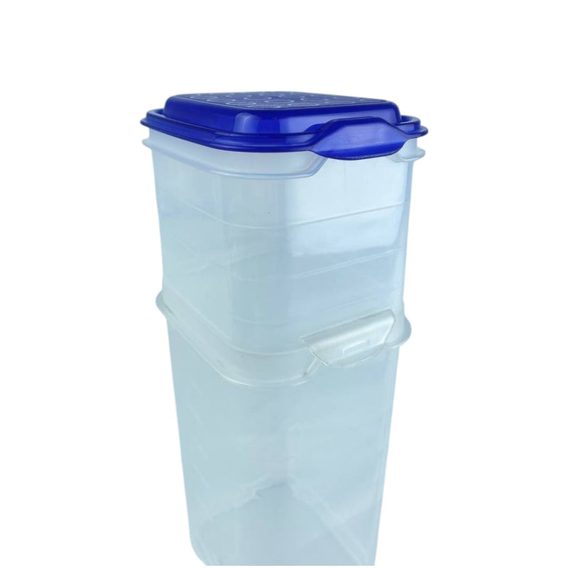 Lock & Lock Freezer Lock Airtight Food Storage Containers Set, Durable BPA-Free Plastic, 2 Sizes