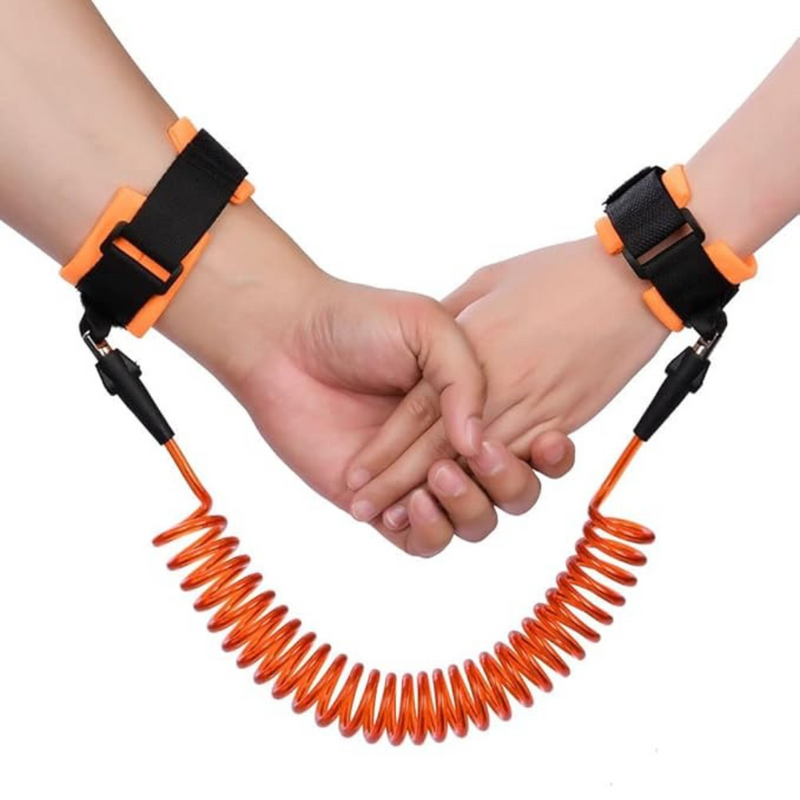 Anti-Lost Child Safety Wrist Leash – Adjustable Toddler Walking Harness With Soft Wristband & Stretchable Cord