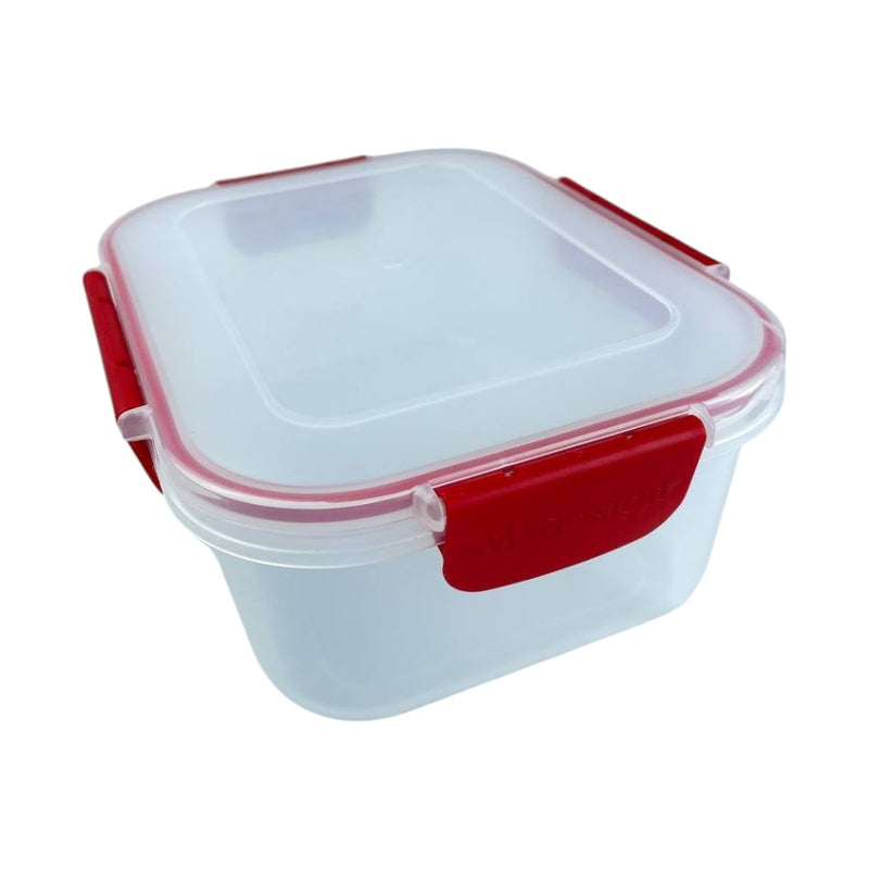 M-Design Fresco Food Storage Container - 1.6L - Durable BPA-Free Plastic With Airtight Locking Lid