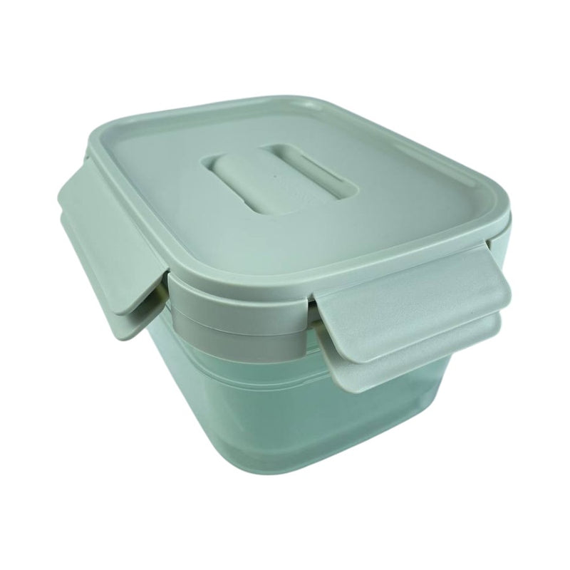 Look & Lock Nestopia Food Storage Container Set, 2 Pcs, 1.6L Each, BPA-Free, Space-Saving Design