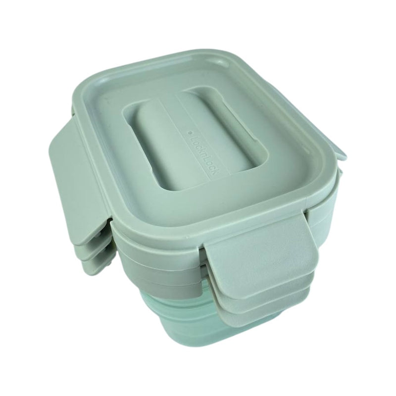 Look & Lock Nestopia Airtight Food Storage Container Set, 3 Pcs, 500ml Each, BPA-Free, Space-Saving