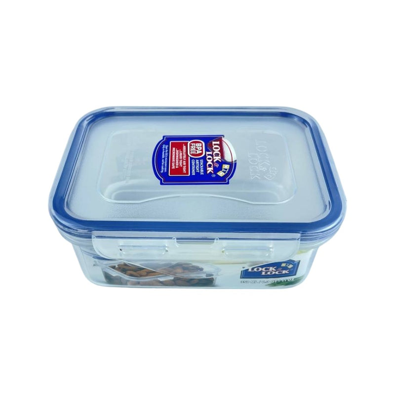 Look & Lock Airtight Food Storage Container, 350ml, BPA-Free, Leakproof, Compact And Stackable