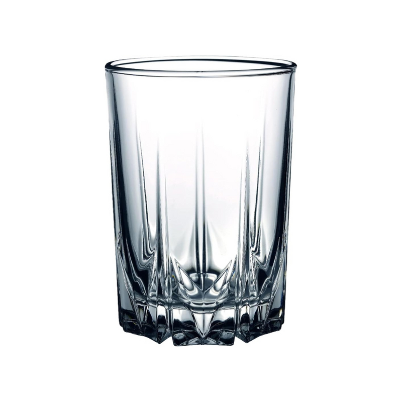 Pasabahce Karat Tumbler Glass Set Of 6 – Durable Transparent Design With 243ml Capacity For Everyday Beverages