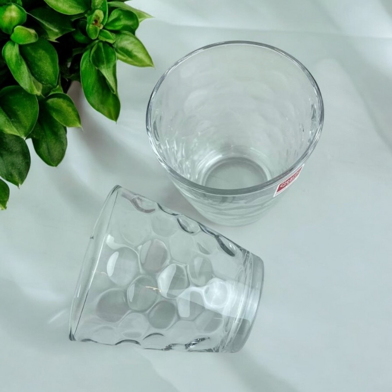 Danny Home Sevgilier Glass Tumbler Set Of 6 – 270ml Transparent Design For Elegant Beverage Serving