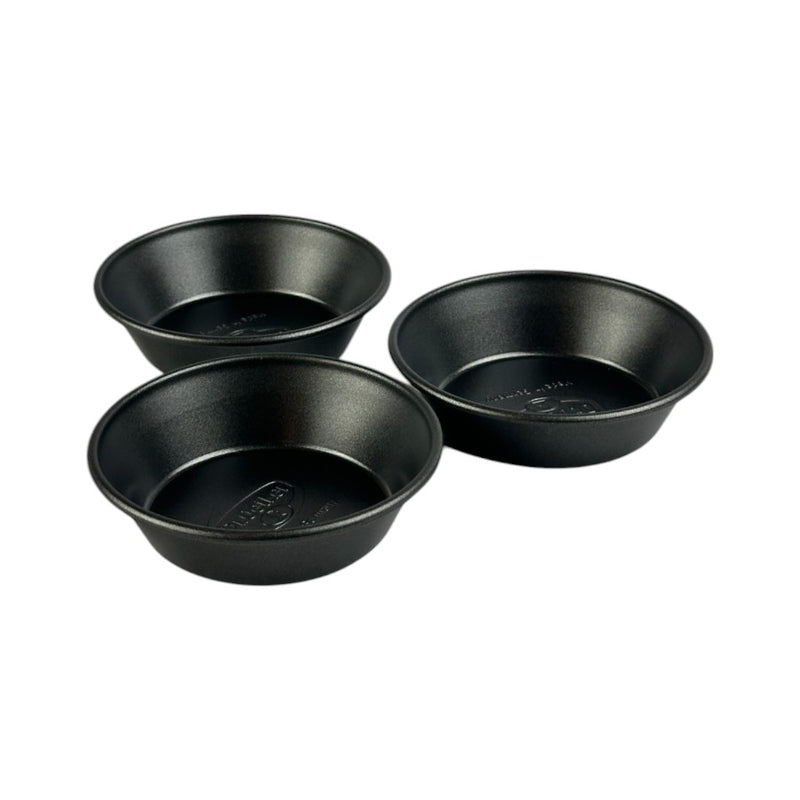 Dr. Oetker Non-Stick Mini Pizza And Cake Tins Set Of 3 - 10 Cm Diameter - High-Quality Bakeware