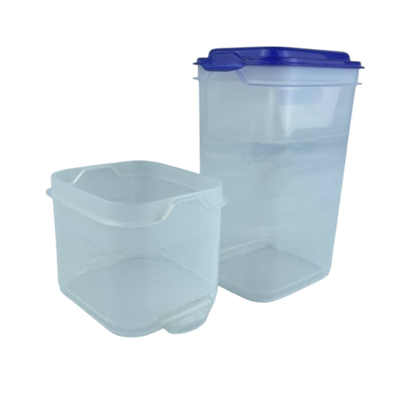 Lock & Lock Freezer Lock Airtight Food Storage Containers Set, Durable BPA-Free Plastic, 2 Sizes