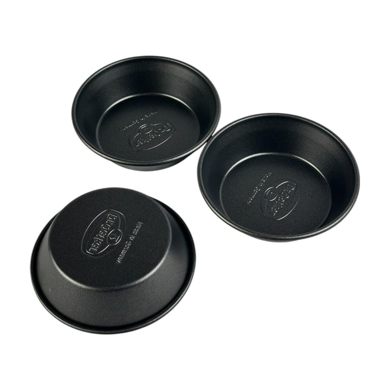 Dr. Oetker Non-Stick Mini Pizza And Cake Tins Set Of 3 - 10 Cm Diameter - High-Quality Bakeware