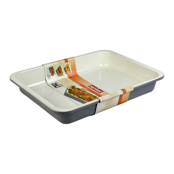 Zenker Special Cooking Enamel Baking Dish 40.5x26cm - Durable Non-Stick Roasting Tray