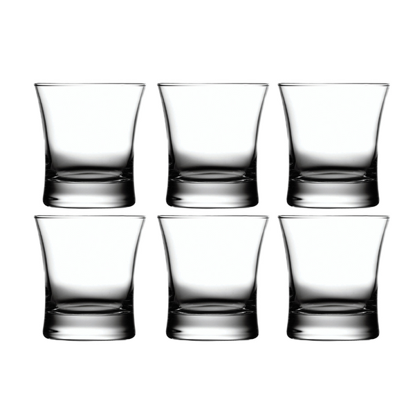 Pasabahce AAzur Tumbler Glass Set Of 6 – Elegant Transparent Design With 235ml Capacity For Everyday Use