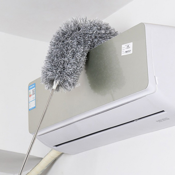 Extendable Microfiber Duster With 2.35m Long Handle For Hard-To-Reach Areas - Lightweight And Durable