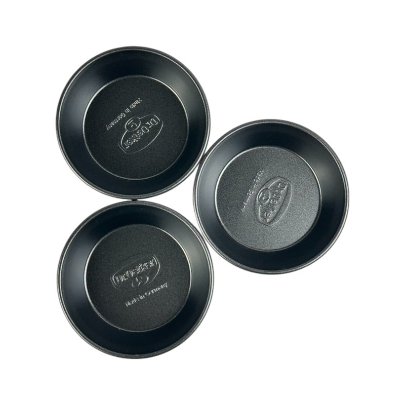 Dr. Oetker Non-Stick Mini Pizza And Cake Tins Set Of 3 - 10 Cm Diameter - High-Quality Bakeware