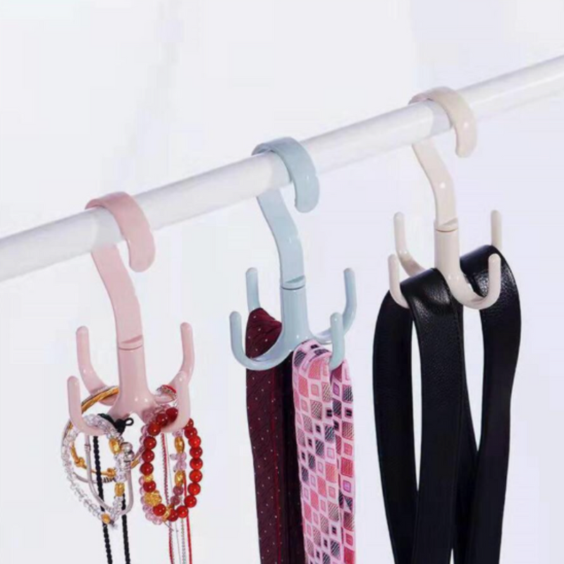 360-Degree Rotating Hook Hanger For Multipurpose Use – Durable And Space-Saving