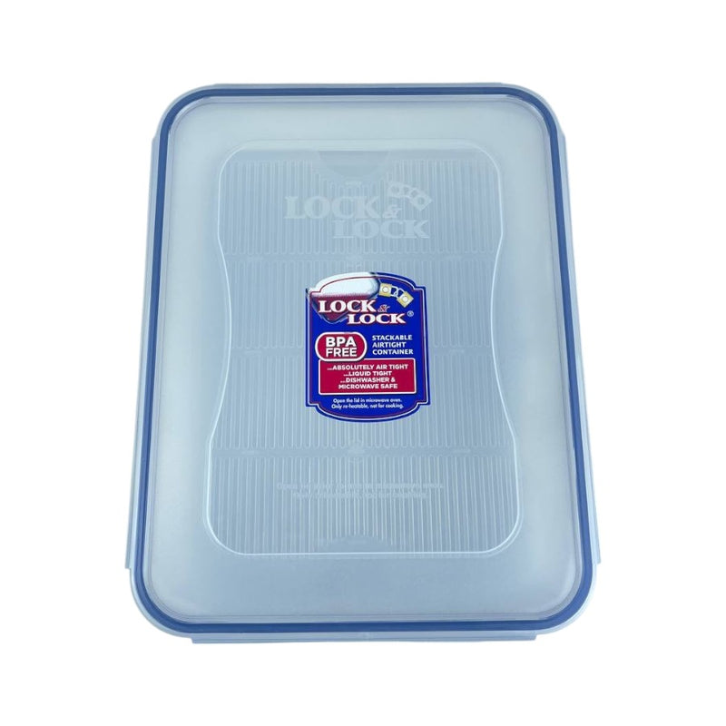 Look & Lock Airtight Food Container With Tray, 2.7L Capacity, BPA-Free, Durable And Stackable