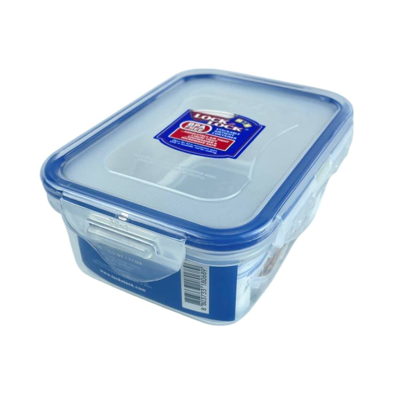 Look & Lock Airtight Food Storage Container, 350ml, BPA-Free, Leakproof, Compact And Stackable