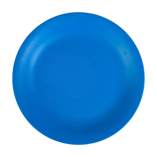 M Design 21 cm Round Plate - Durable Plastic - Multi-Color Options for Everyday Use